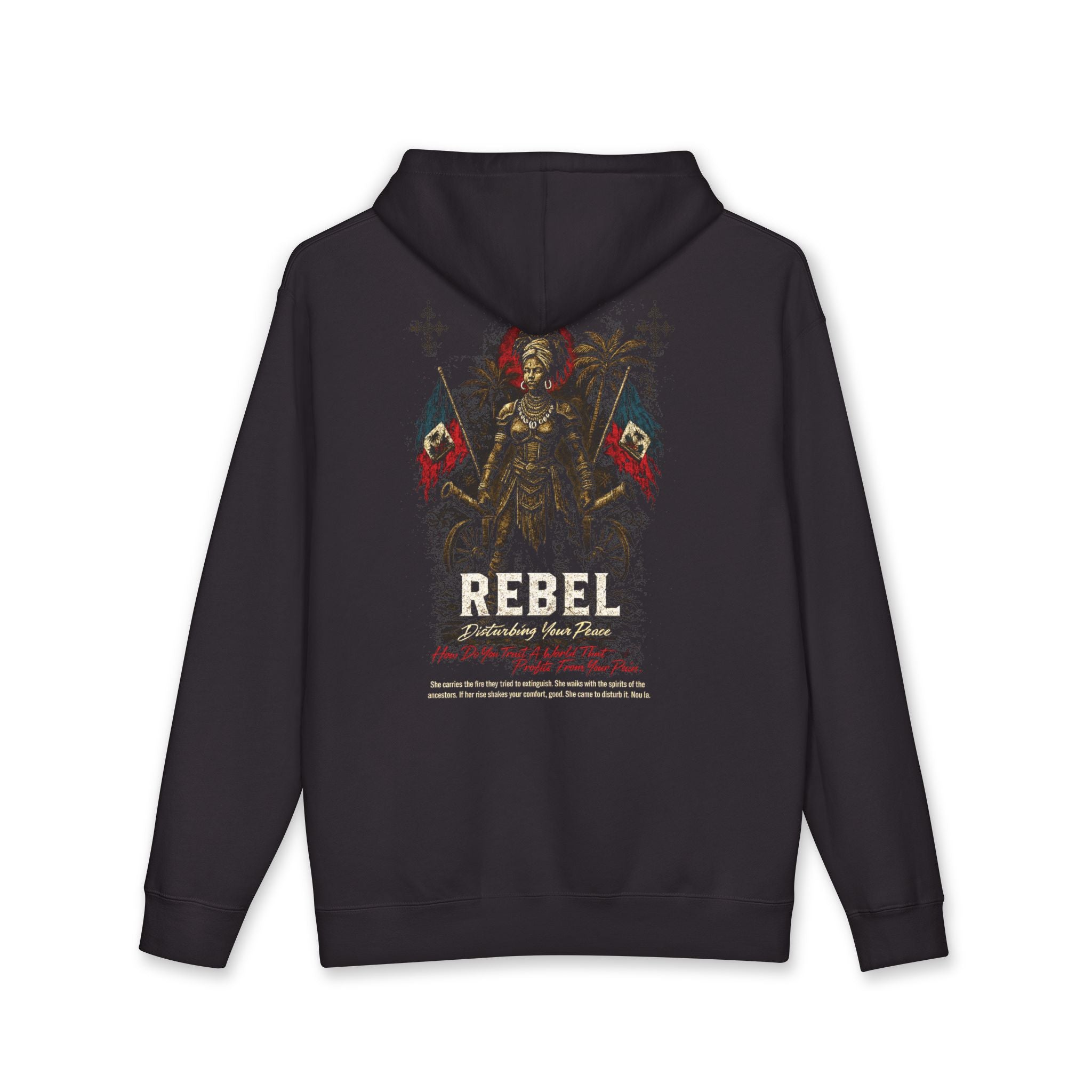 “Rebel: Disturbing Your Peace” Unisex Hoodie